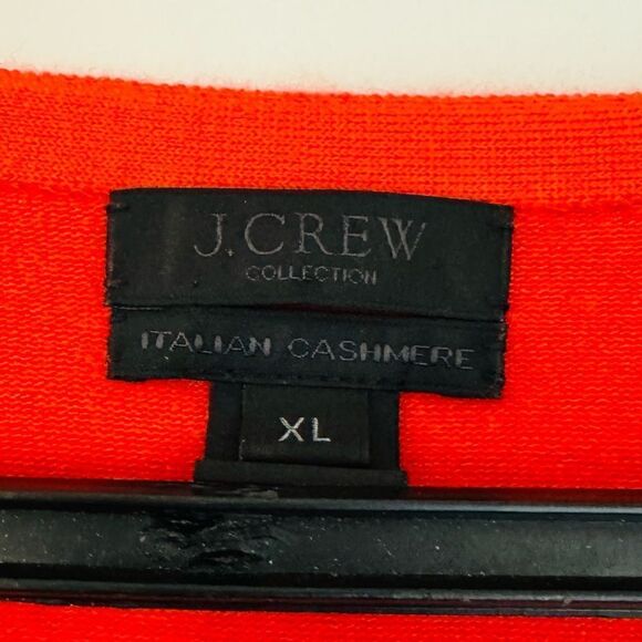 J. Crew Collection Cap Sleeve Italian Featherweight Cashmere Bodysuit Size XL - Picture 6 of 6